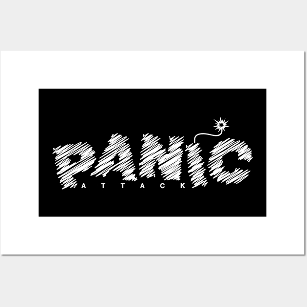 Panic Attack Wall Art by PCStudio57